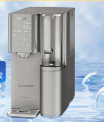 飛利浦（PHILIPS）加熱凈水器 家用RO反滲透免安裝即熱凈飲水機 富鍶礦化臺式直飲水機凈飲一體機UV滅菌ADD6865