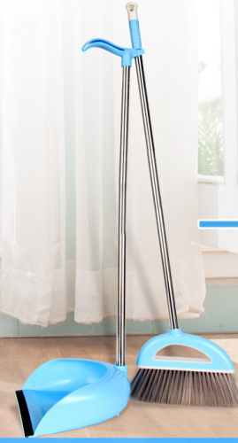 雅高 掃把 掃帚畚箕超值2件套裝 天空藍(lán)